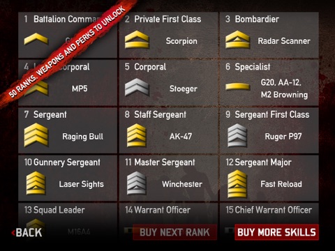 Tangkapan skrin SAS: Zombie Assault 3 HD iPad 