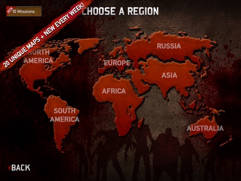 Tangkapan skrin SAS: Zombie Assault 3 HD iPad 