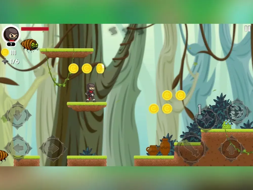 Ninja Run Slice - Fun Games iPad  스크린샷