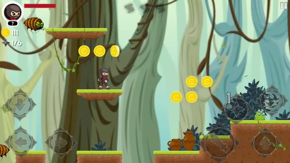 Ninja Run Slice - Fun Games 스크린샷