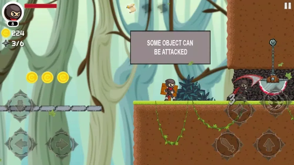 Ninja Run Slice - Fun Games 스크린샷
