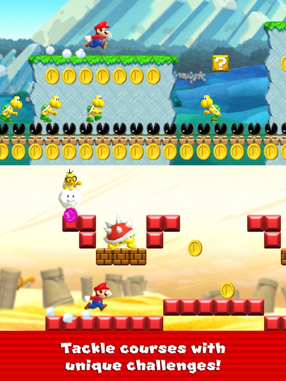 Super Mario Run iPad  Ekran Görüntüleri