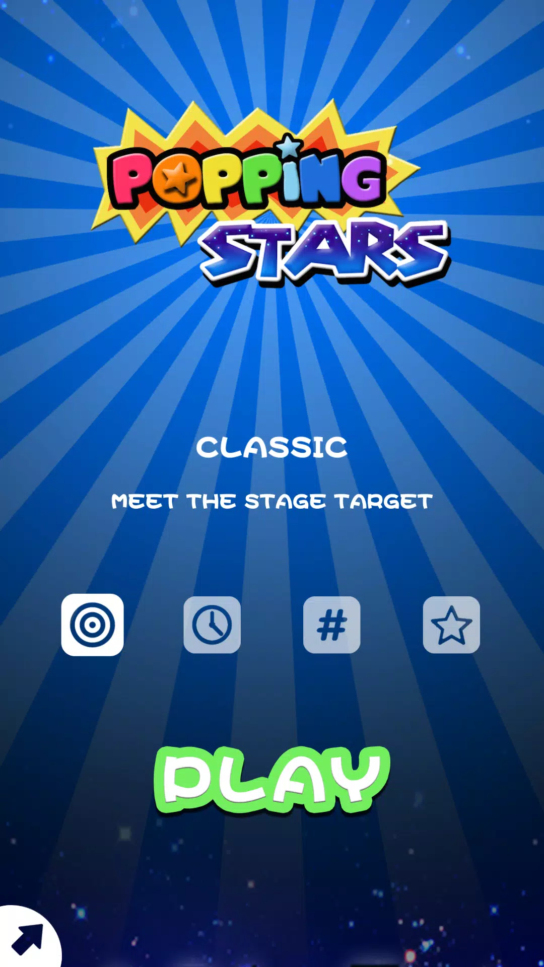 Popping Stars Game Screenshots