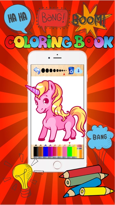 تصاویر Coloring kids painting game for animals zoo books