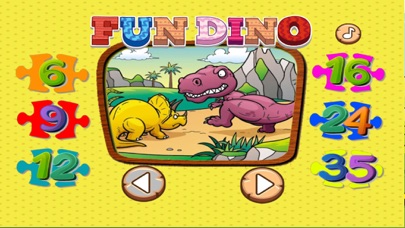 Dino Puzzle : Kids Dinosaurs Jigsaw Learning Games应用截图