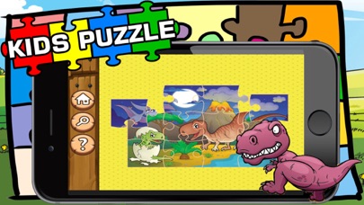 Dino Puzzle : Kids Dinosaurs Jigsaw Learning Games应用截图