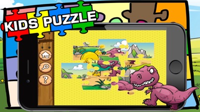 Dino Puzzle : Kids Dinosaurs Jigsaw Learning Games应用截图