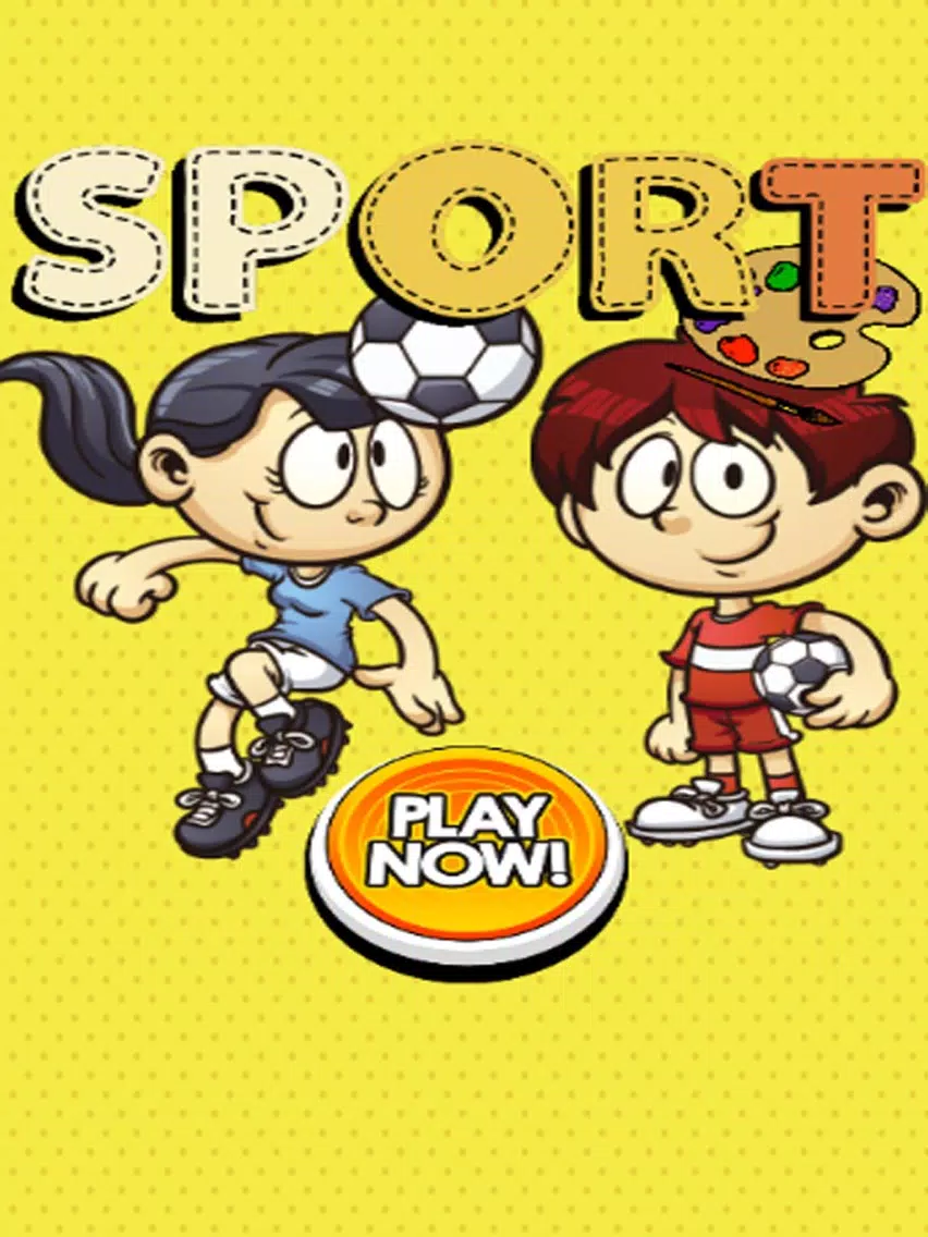 Sport Action Coloring Pencil Game For Kindergarten iPad 应用截图