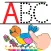ABC Writing & Animals Coloring