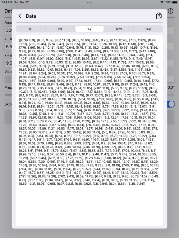Data Generator Plus iPad Screenshots