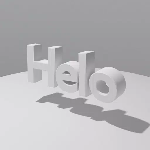 Speach To 3D Text Speach To 3D Text