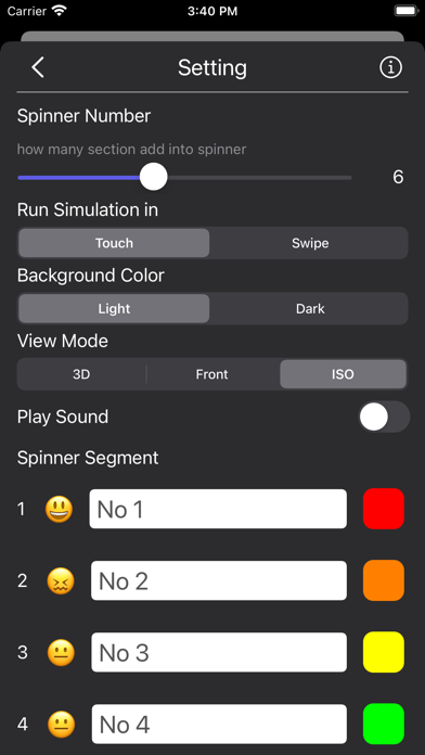 3D Wheel Spinner Screenshots