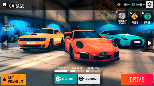 Capturas de pantalla de NS2 car racing game