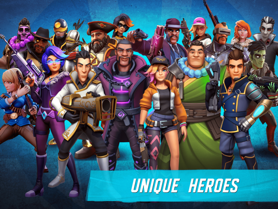 Heroes of Warland: Fun shooter iPad  Ekran Görüntüleri