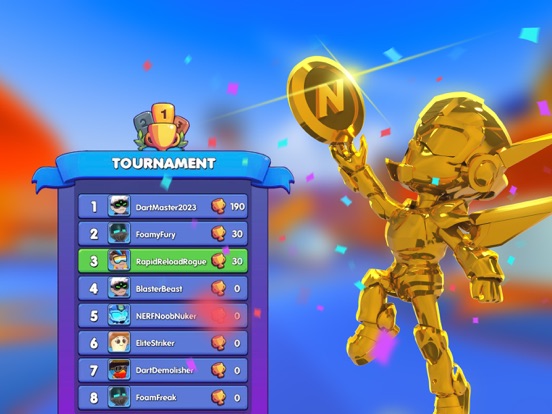 Captures d'écran de NERF: Superblast Online FPS iPad 