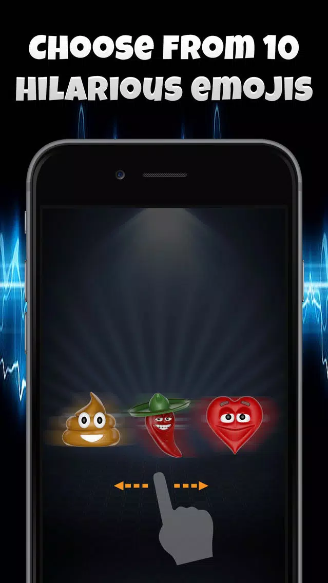 Talking Emoji Voice Changer Free - Crazy Helium Booth Fake Modifier Generator स्क्रीनशॉट