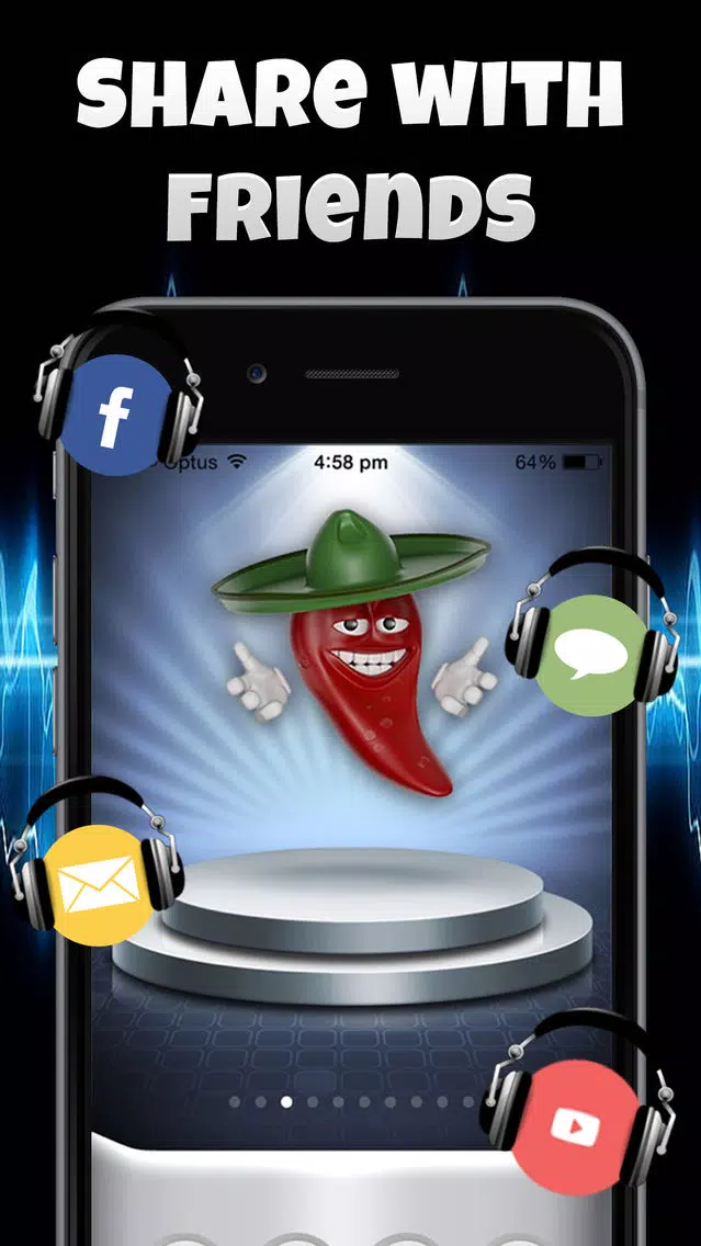 Talking Emoji Voice Changer Free - Crazy Helium Booth Fake Modifier Generator स्क्रीनशॉट
