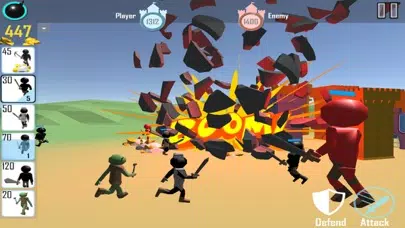 Tangkapan layar Stickman: Legacy of War 3D Pro
