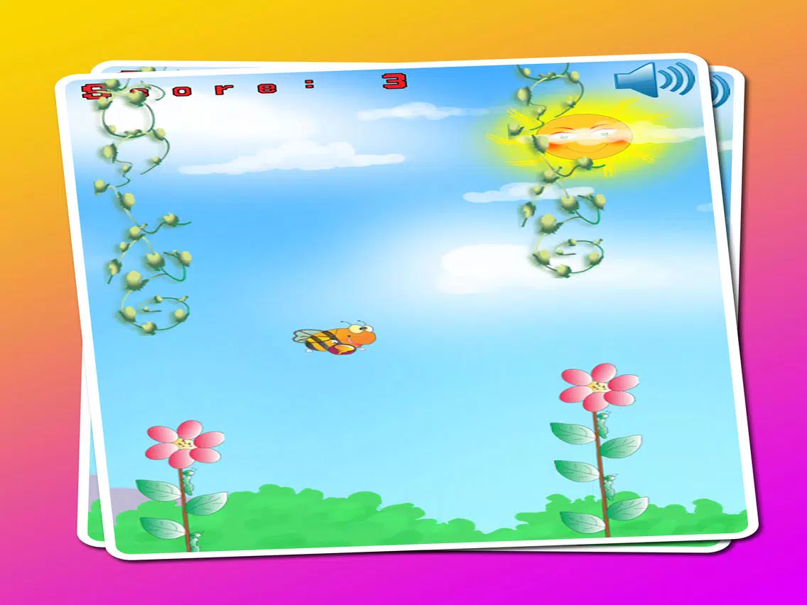 Flappy Bee : The Flappy Bee Fly Adventure World Free Games For Kids & Adults Classic Wings iPad Screenshots