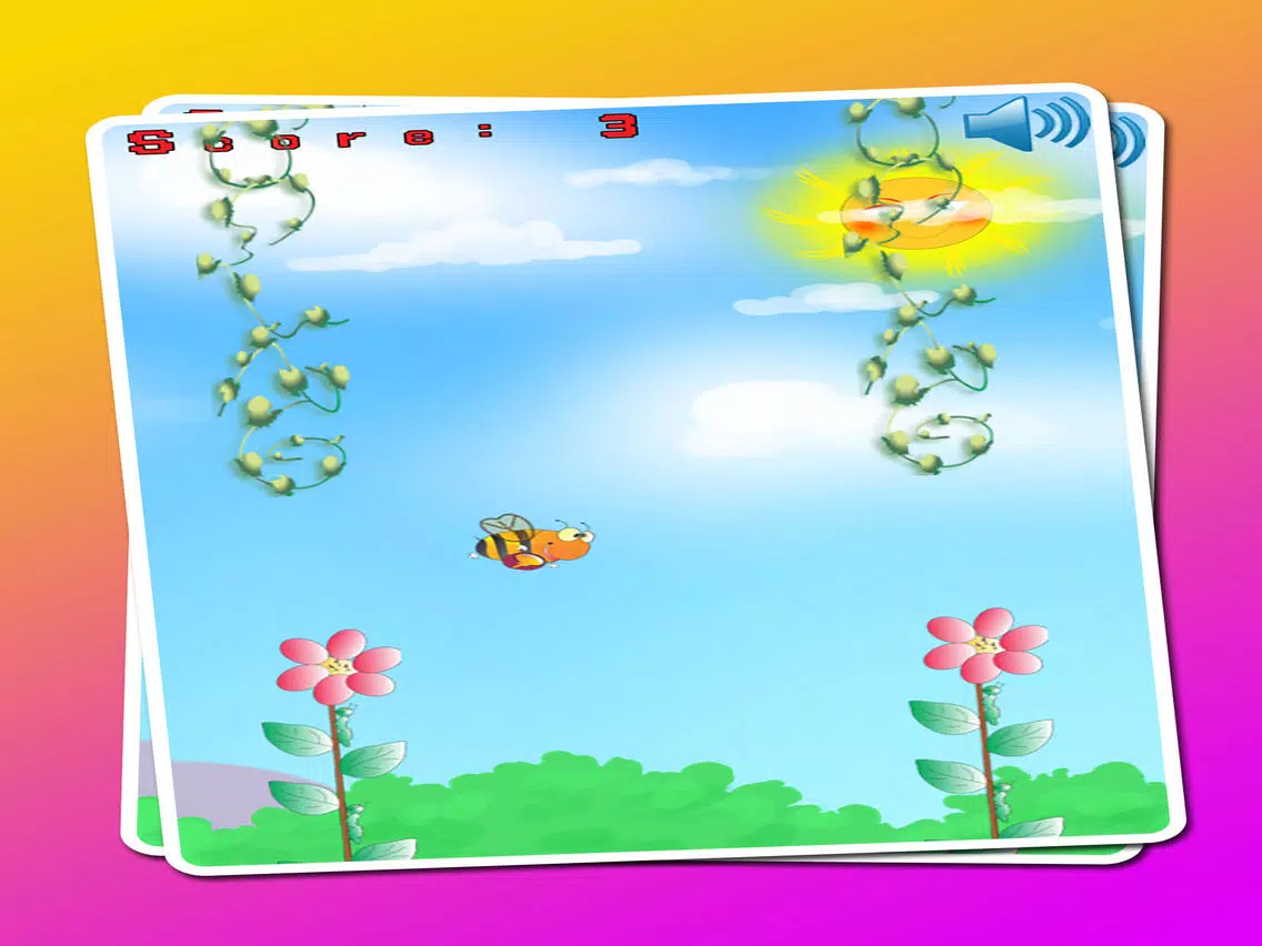 Flappy Bee : The Flappy Bee Fly Adventure World Free Games For Kids & Adults Classic Wings iPad Screenshots