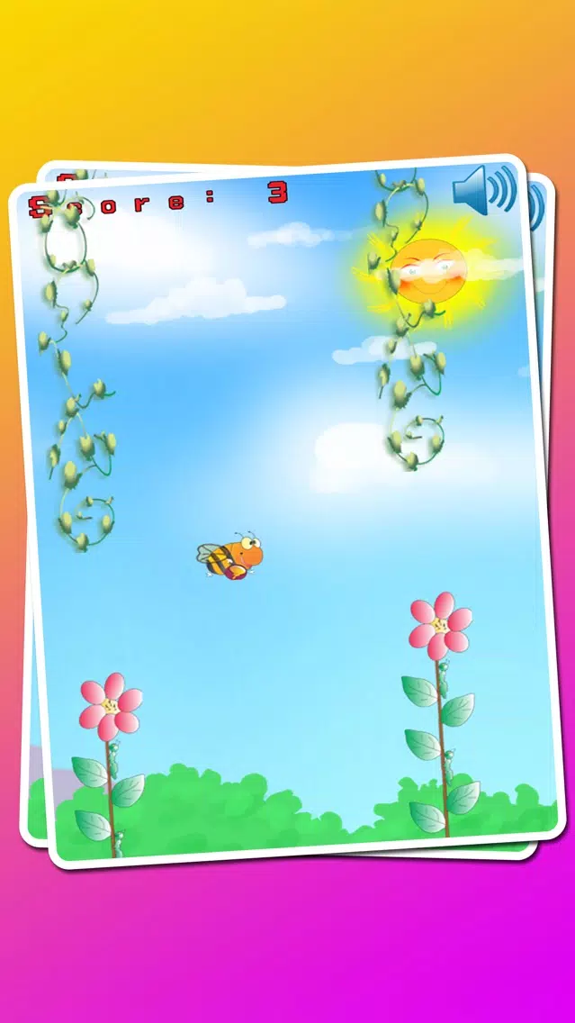 Flappy Bee : The Flappy Bee Fly Adventure World Free Games For Kids & Adults Classic Wings Screenshots