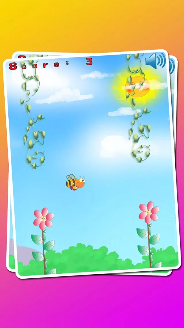 Flappy Bee : The Flappy Bee Fly Adventure World Free Games For Kids & Adults Classic Wings Screenshots