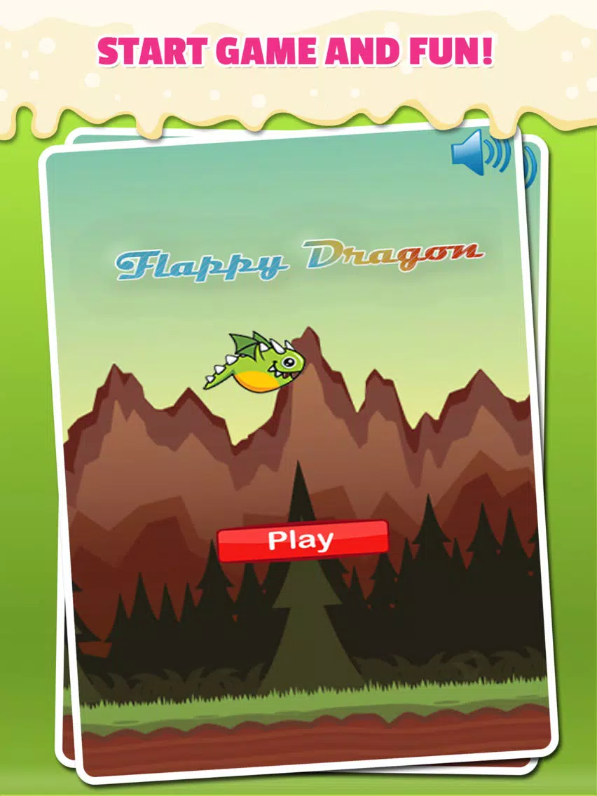 Flappy Dragon : In Mountain City Angry Dragon Is Flying Adventure Avoid Obstacles iPad Screenshots