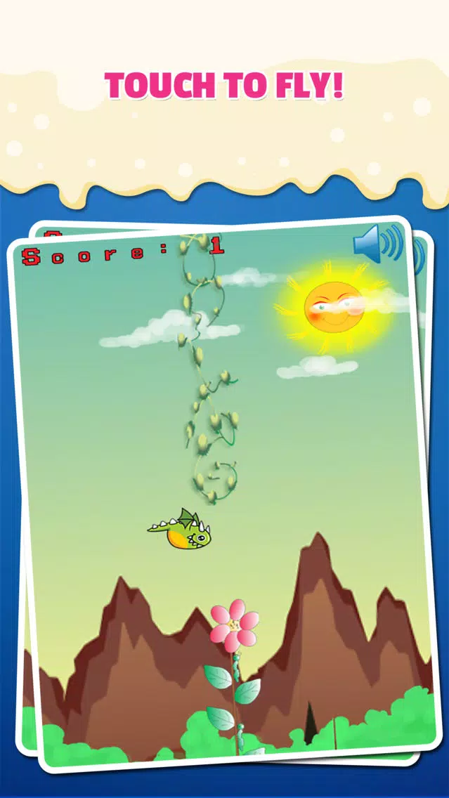 Flappy Dragon : In Mountain City Angry Dragon Is Flying Adventure Avoid Obstacles Screenshots