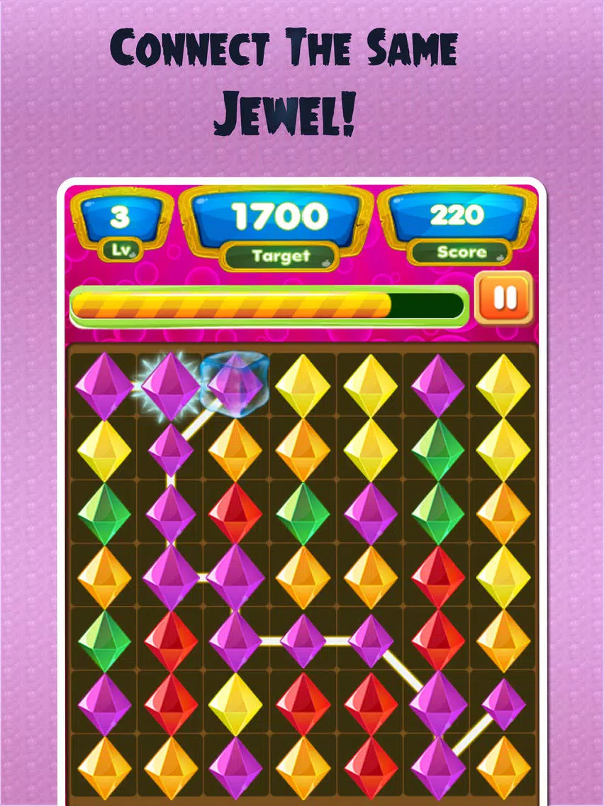 ภาพหน้าจอของ Jewel Blast Mania Adventures World - Match 3 Games iPad