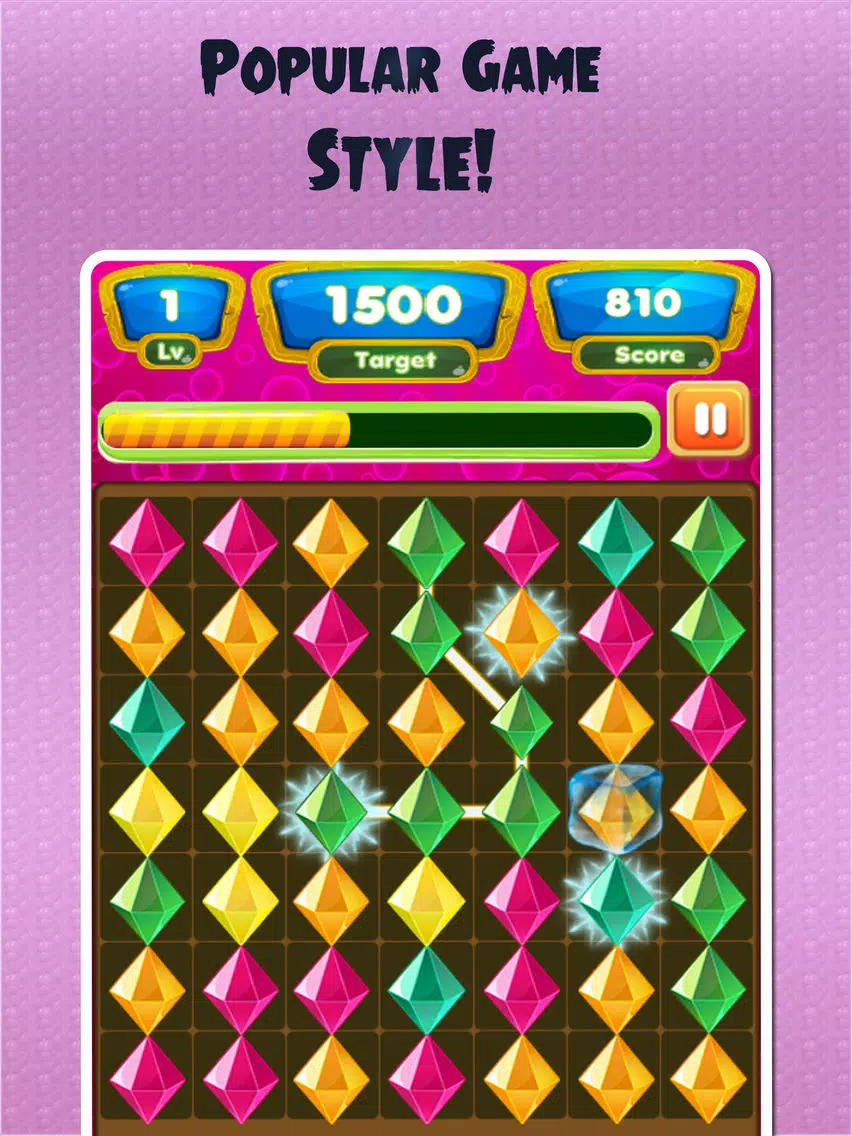 ภาพหน้าจอของ Jewel Blast Mania Adventures World - Match 3 Games iPad