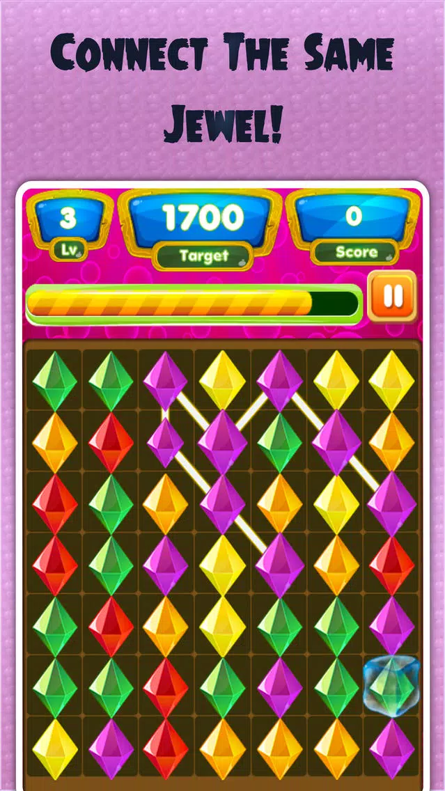 ภาพหน้าจอของ Jewel Blast Mania Adventures World - Match 3 Games