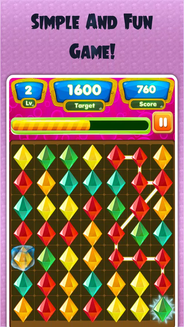 ภาพหน้าจอของ Jewel Blast Mania Adventures World - Match 3 Games
