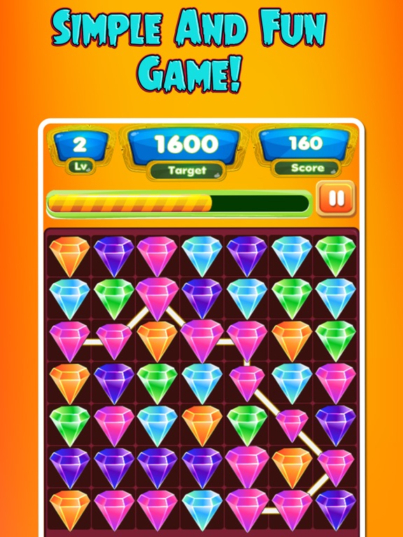 Jewel Galaxy Connect Lines Deluxe iPad Screenshots