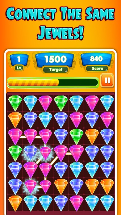 Jewel Galaxy Connect Lines Deluxe Screenshots