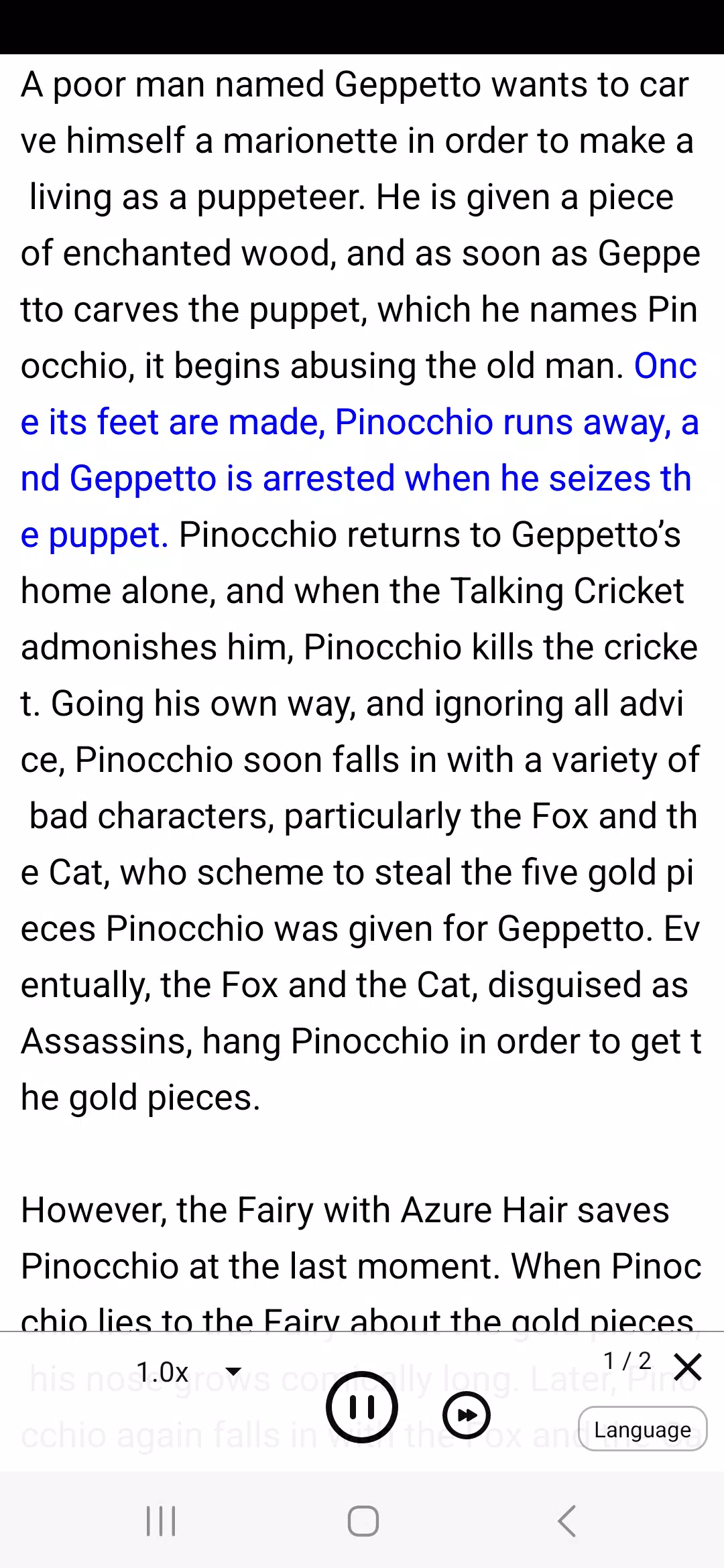 Readbook - Text Viewer Screenshots