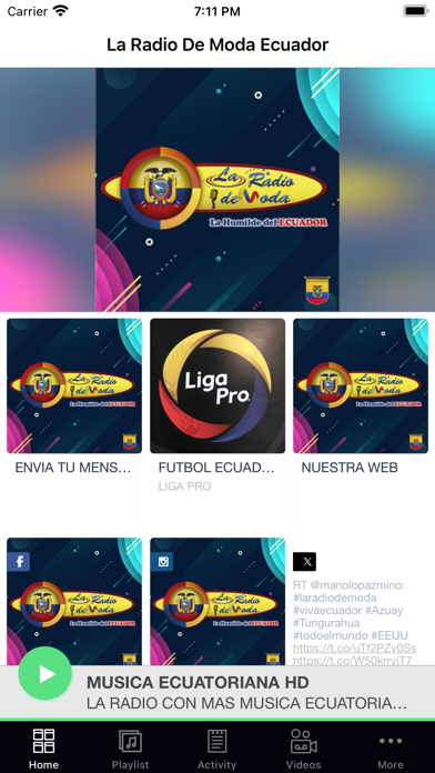 La Radio De Moda Ecuador Screenshots