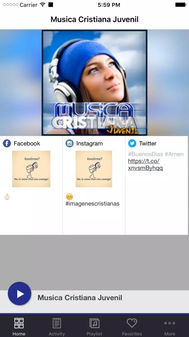 Musica Cristiana Juvenil Screenshots