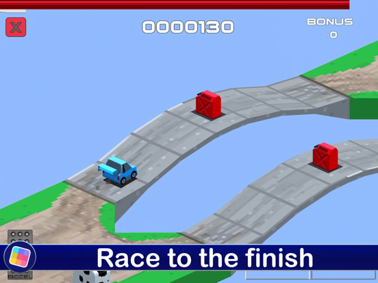 Tangkapan skrin Cubed Rally Racer - GameClub iPad 