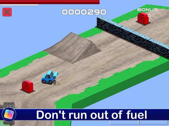 Tangkapan skrin Cubed Rally Racer - GameClub iPad 
