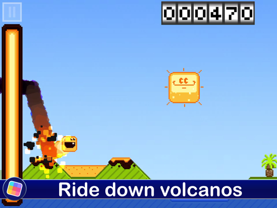 Zrzuty ekranu Baby Lava Bounce - GameClub iPad 