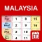 Malaysia Calendar 2020 - 2021