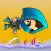 Blue Boy Underwater