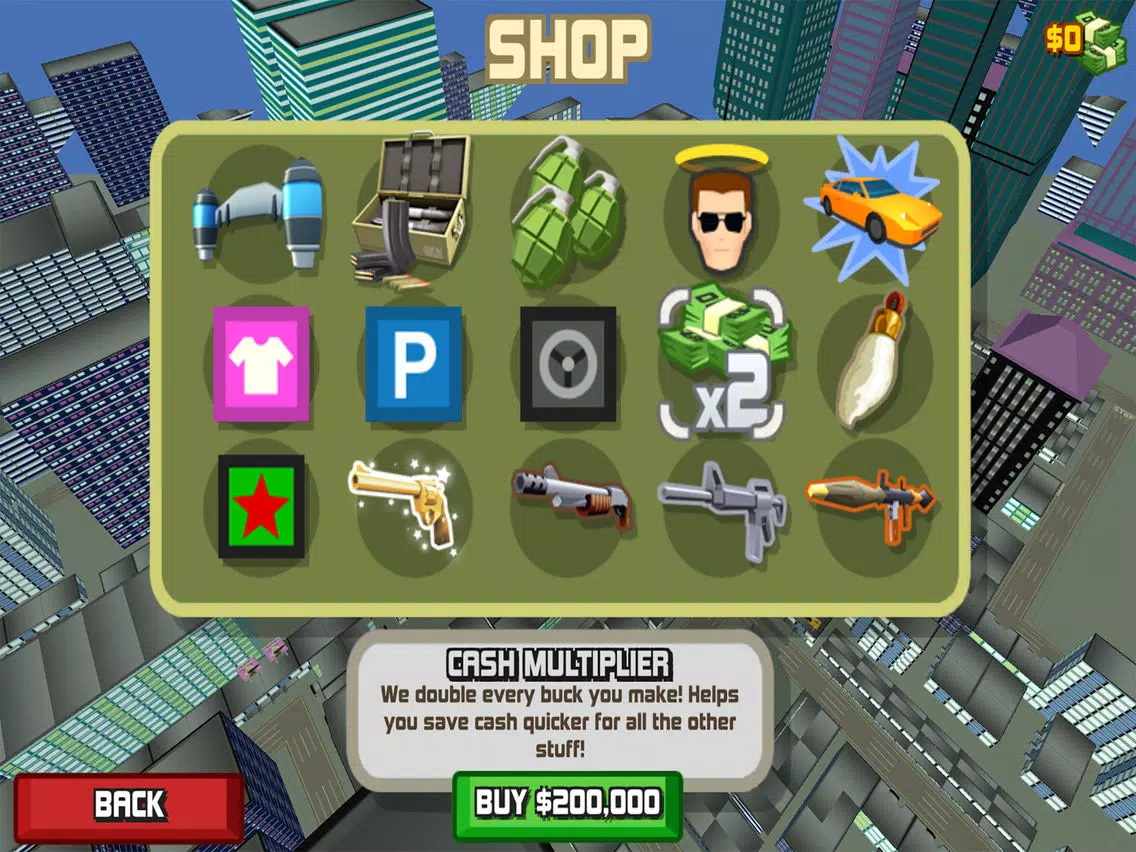 Zrzuty ekranu Dark Mafia 3D Action Game iPad 