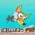 Swimming Fox