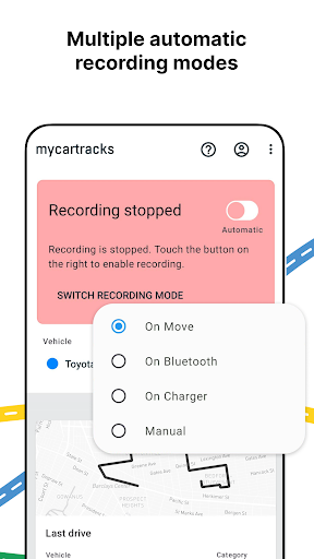 GPS Location & Mileage Tracker Screenshots