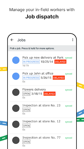 GPS Location & Mileage Tracker Screenshots