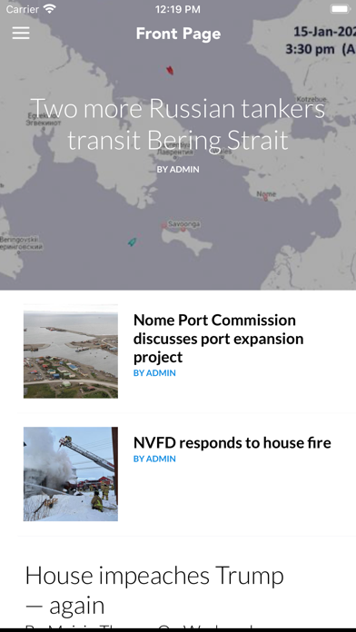 Nome Nugget Newspaper Screenshots