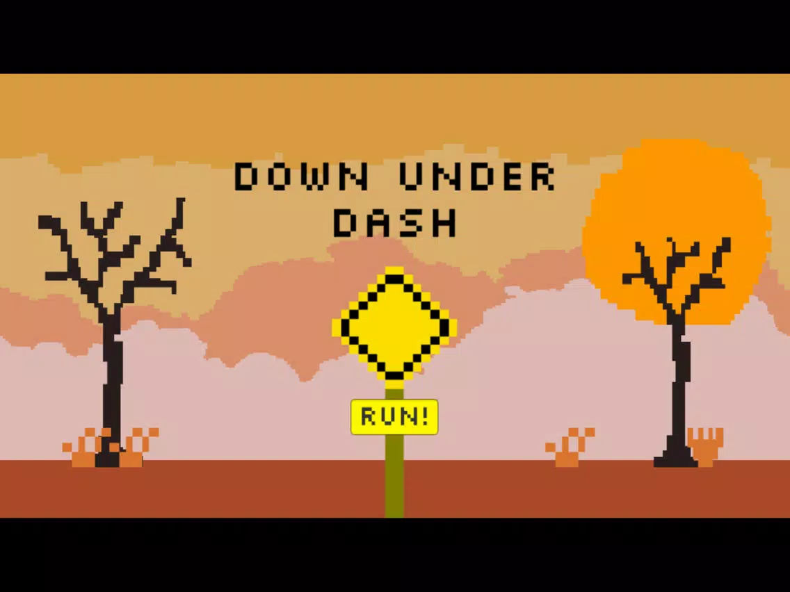 Tangkapan layar Down Under Dash iPad 