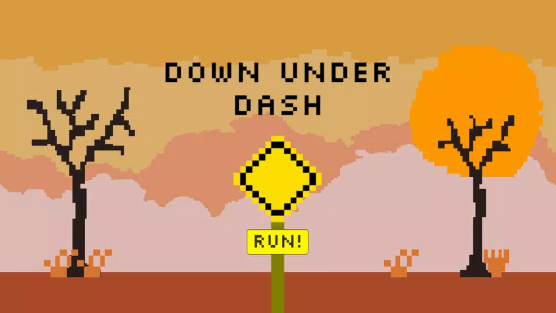 Tangkapan layar Down Under Dash