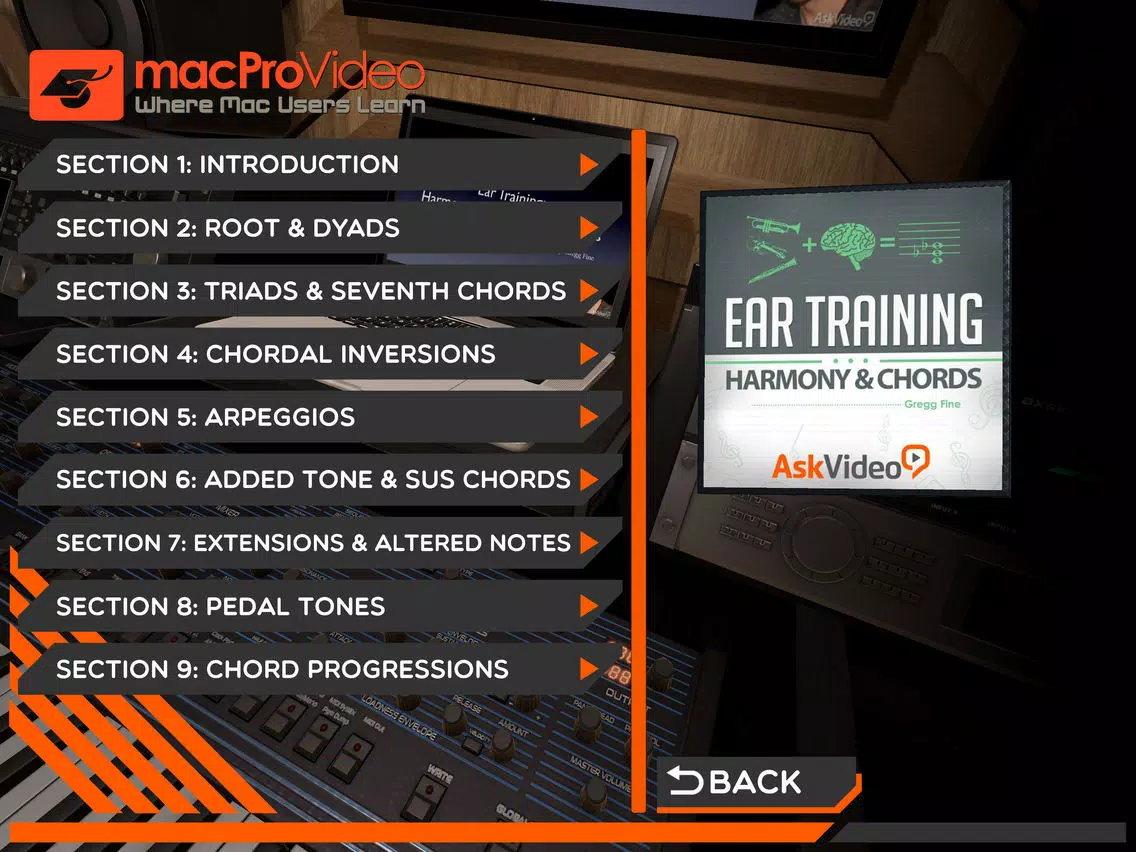 Harmony and Chord Progressions iPad Screenshots